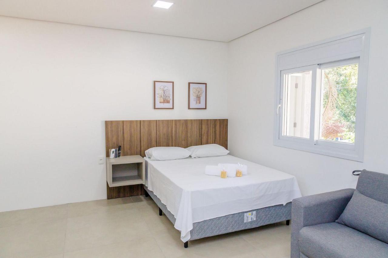 דירות Locar-In Gramado Flat Centro A 600 M Da Rua Coberta מראה חיצוני תמונה